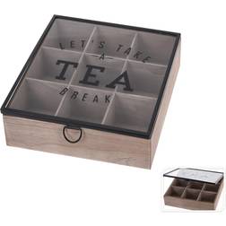 BigBuy Home Let's Take a Tea Break Caja de té