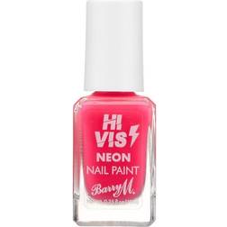 Barry M Hi Vis Neon Nail Paint HVNP3 Pink Venom 10ml