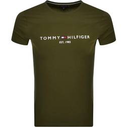 Tommy Hilfiger Logo T-shirt - Olivewood GYY