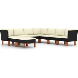 vidaXL 3059743 Lounge-Set, Tisch einschl. 7 Sofas