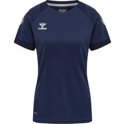 Hummel Dames Polyester Koszulka Lead - Bleu