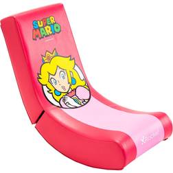 X-Rocker Super Mario AllStar Collection: Princess Peach - Spotlight Edition Gaming Chair - Red/Pink