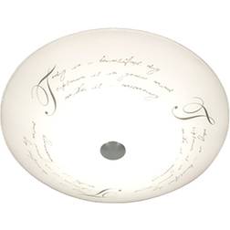 Aneta Skrift Takplafond ∅ 34cm