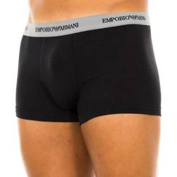 Emporio Armani Boxer Briefs with Core Logo Band 3-pack - Black