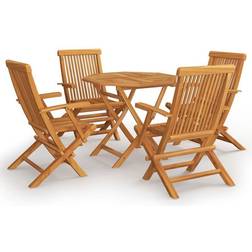 vidaXL 3059582 Ensemble repas de patio, 1 Table incluse 4 Chaises