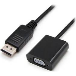 Nanocable DisplayPort-VGA M-F 0.2m