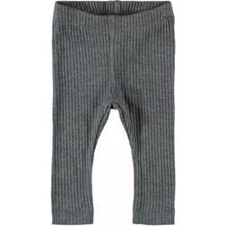 Name It Rib Leggings - Grey/Iron Gate (13195930)