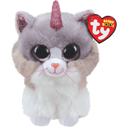 TY Beanie Boos Asher Cat with Horns 24cm