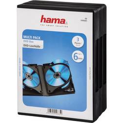 Hama 6 Box DVD Jewel Case (3 Pcs)