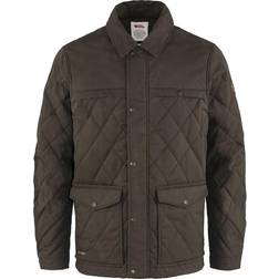 Fjällräven Övik Wool Padded Jacket - Dark Olive