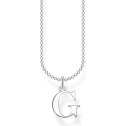 Thomas Sabo Letter G Necklace - Silver