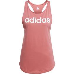 Adidas Essentials Loose Logo Tank Top - Rose Tone/White