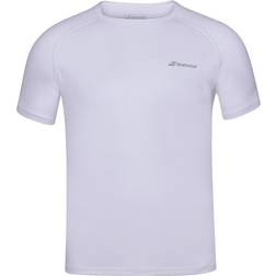 Babolat T-shirt Play Crew Neck White Male