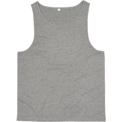 Mantis Unisex One Drop Armhole Vest - Heather Grey Melange