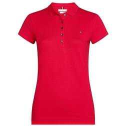 Tommy Hilfiger Women Core Heritage Polo Shirt - Apple Red