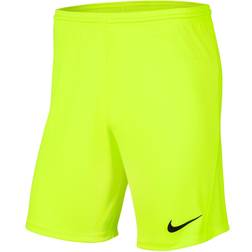 Nike Park III Short - Lime Groen