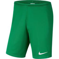 Nike Park III Shorts - Pine Green/White