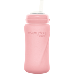 Everyday Baby Glass Straw Bottle Healthy+ 240ml