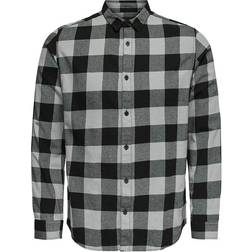 Only & Sons Gudmund Overhemd Lichtgrijs/Zwart