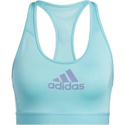 adidas Don't Rest Alphaskin Bra - Mint Ton/White