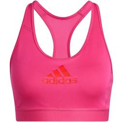 Adidas Dont Rest Alphaskin Bra - Team Real Magenta/Vivid Red