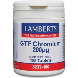 Lamberts GTF Chromium 200µg 100 pcs