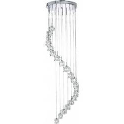 Searchlight Spiral Pendant Lamp 45cm