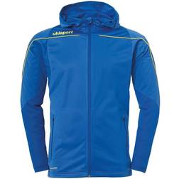 Uhlsport Stream 22 Track Hood Jacket Unisex - Azurblue/Lime Yellow