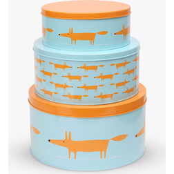 Scion Mr Fox Biscuit Jar 3pcs