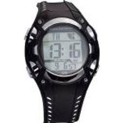 Eurotime X 16 Material Armbånd Radio Sort/sølv Kabinetmateriale=Plastic Materiale =Plastic (1681987)