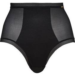 Gossard Glossies Sheer Deep Short - Black