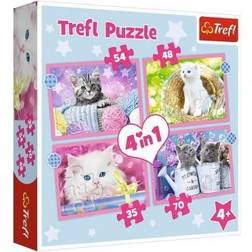 Trefl Cats 4 in 1