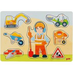 Goki Construction Worker 7 Pieces