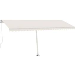 vidaXL Freestanding Manual Retractable Markise