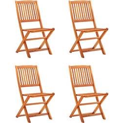 vidaXL 312452 4-pack Garden Dining Chair