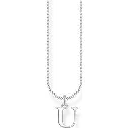 Thomas Sabo Letter U Necklace - Silver