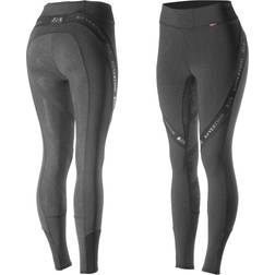 B Vertigo Jenny Womens Silicone Full Seat Riding Tights - Black