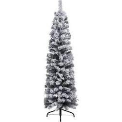 vidaXL Slim Green Christmas Tree 120cm