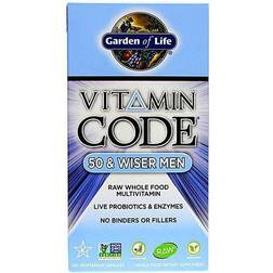 Garden of Life Vitamin Code 50 & Wiser Men 120 st