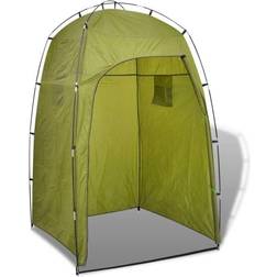 vidaXL Carpa Para Ducha/wc/vestidor Verde