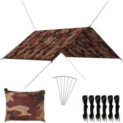 vidaXL Bâche d'extérieur 3x2,85 Camouflage Camouflage