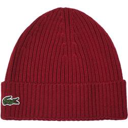 Lacoste Knitted Beanie - Bordeaux