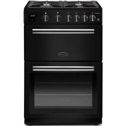 Rangemaster PROPL60NGFBL/C Professional + 60 Gas Mini Black, Stainless Steel