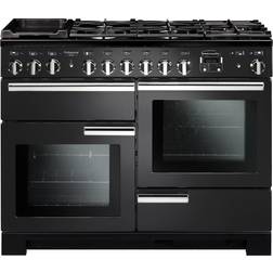 Rangemaster PDL110DFFCB/C Professional Deluxe 110cm Dual Fuel Charcoal Black