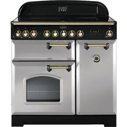 Rangemaster CDL90ECRP/B Classic Deluxe 90cm Electric Ceramic Grey