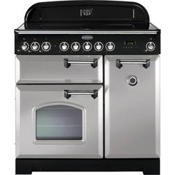 Rangemaster CDL90EIRP/C Classic Deluxe 90cm Electric Induction Silver