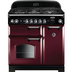 Rangemaster CLA90DFFCY/C Red, Chrome