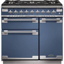 Rangemaster ELS90DFFSB/ Elise 90cm dual fuel Stone Blue