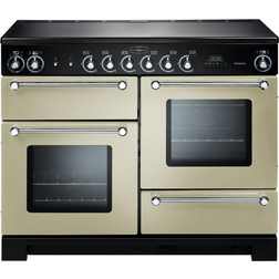 Rangemaster KCH110ECCR/C Kitchener 110cm Electric Ceramic Beige, Chrome