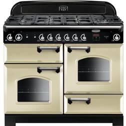 Rangemaster CLA110NGFCR/C Classic 110cm Gas Beige, Chrome